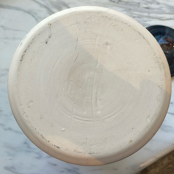 Bill Campbell art studio signed tall canister with lid - Picture 7 of 7